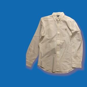 POLO RL crisp white button down